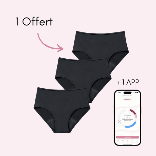 Noir 2 pièces + 1 OFFERTE