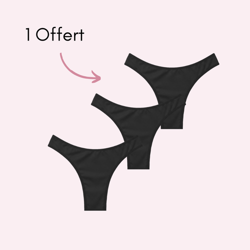 Noir 2 pièces + 1 OFFERTE