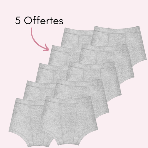 Gris 5 pièces + 5 OFFERTES