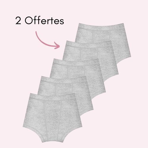 Gris 3 pièces + 2 OFFERTES