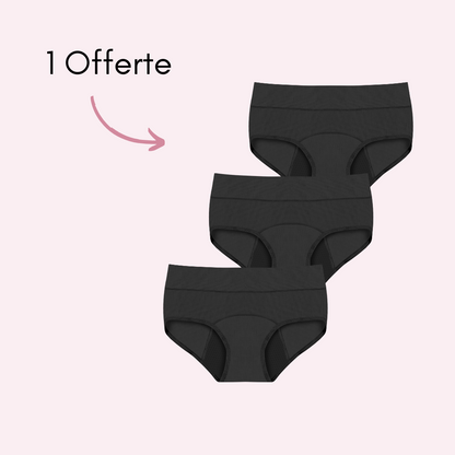 Culotte Menstruelle Post-Partum Marie (Nouveauté) Adaptée aux flux hémorragiques