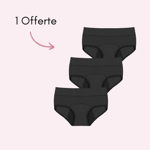 Noir 2 pièces + 1 OFFERTE