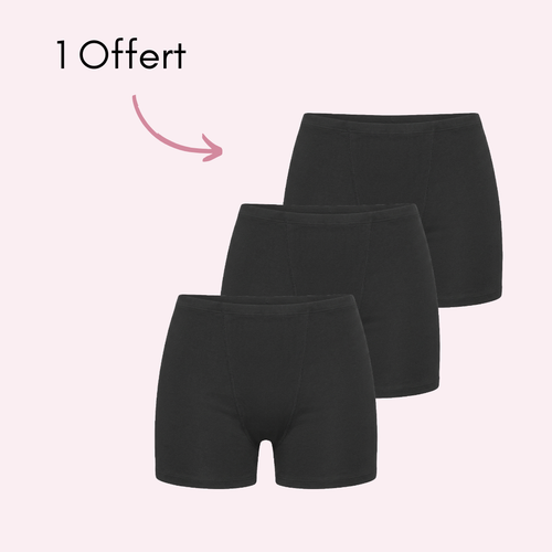 Noir 2 pièces + 1 OFFERTE