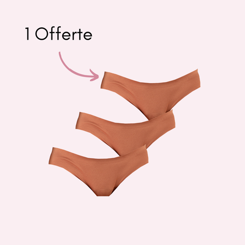 Marron 2 pièces + 1 OFFERTE