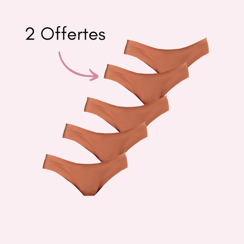 Marron 3 pièces + 2 OFFERTES