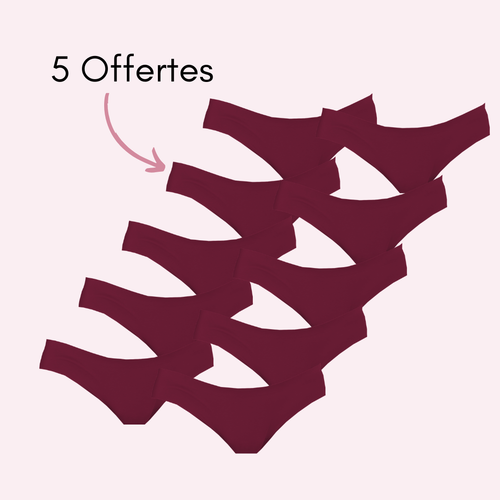 Violet 5 pièces + 5 OFFERTES