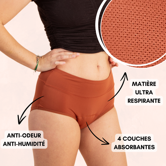 Marque de culotte sale