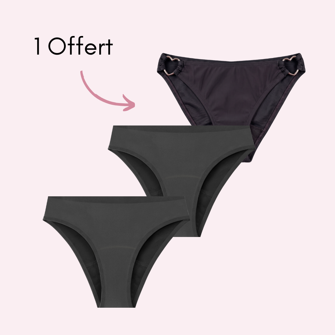 2 maillots Nora sans coutures + 1 maillot Valentine Offert