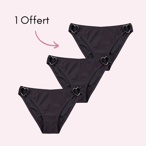 Noir 2 pièces + 1 OFFERTE
