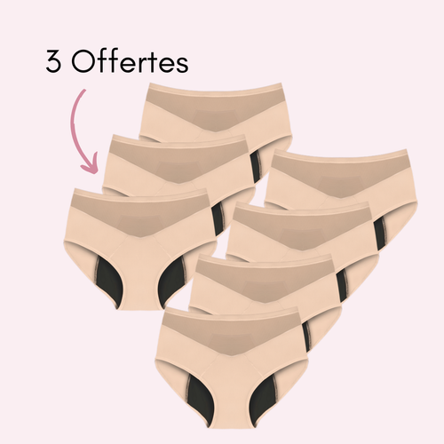 Beige 4 pièces + 3 OFFERTES