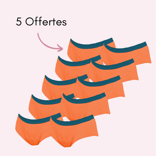 Orange 5 pièces + 5 OFFERTES