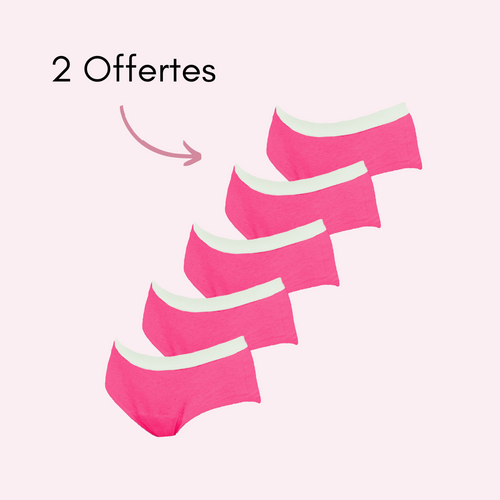 Fuchsia 3 pièces + 2 OFFERTES
