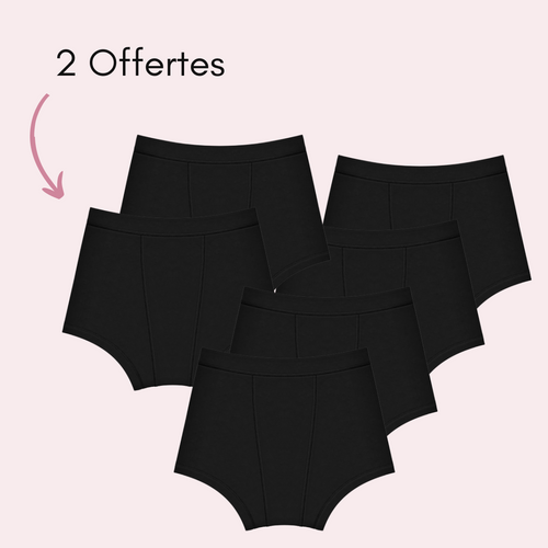 Noir 4 pièces + 2 OFFERTES