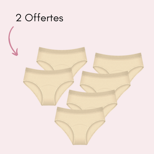 Beige 4 pièces + 2 OFFERTES