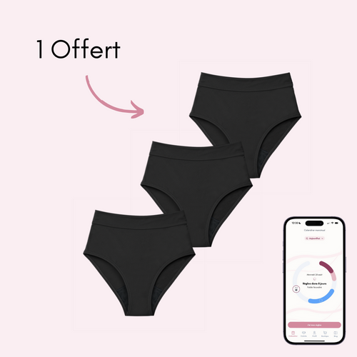 Noir 2 pièces + 1 OFFERTE