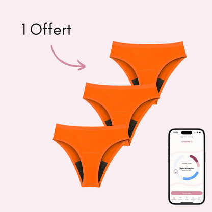 Maillot de bain menstruel Nora Sans Coutures